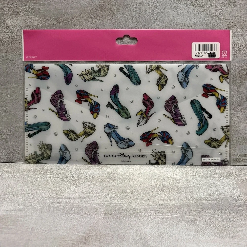 Tokyo Disneyland Disney Sea Resort Plastic Envelopes‎ Princess Shoes